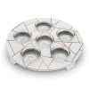 Abstract Lines Seder Plate