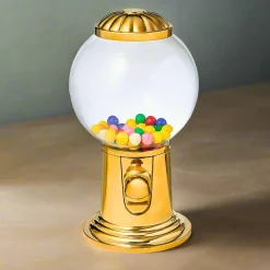 Adams Gold Gumball Candy Dispenser