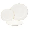 Arendale Porcelain 12 Piece Dinnerware Set, Service For 4