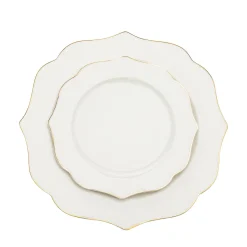Arendale Porcelain 12 Piece Dinnerware Set, Service For 4