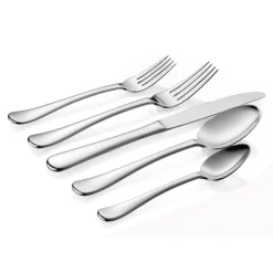Arlo Mirrored 18/10 Stainless Steel 20 Piece Flatware Set, Service For 4