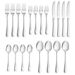 Arlo Mirrored 18/10 Stainless Steel 20 Piece Flatware Set, Service For 4