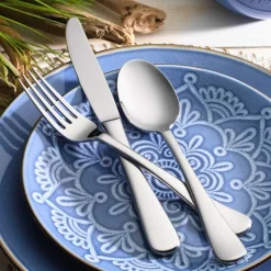 Arlo Mirrored 18/10 Stainless Steel 20 Piece Flatware Set, Service For 4