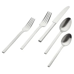 Atlas Matte 18/0 Stainless Steel 20 Piece Flatware Set, Service For 4