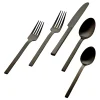 Atlas Matte Black 18/0 Stainless Steel 20 Piece Flatware Set, Service For 4