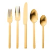 Atlas Matte Gold 18/0 Stainless Steel 20 Piece Flatware Set, Service For 4