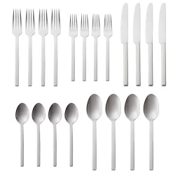 Atlas Mirrored 18/0 Stainless Steel 20 Piece Flatware set, Service for 4