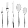 Avellino Mirrored 18/10 Stainless Steel 20 Piece Flatware Set, Service For 4