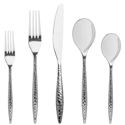 Avellino Mirrored 18/10 Stainless Steel 20 Piece Flatware Set, Service For 4