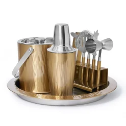 Aztec Gold 9 Piece Bar Tool Set