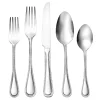 Bead Mirrored 18/0 Stainless Steel 20 Piece Flatware Set, Service For 4
