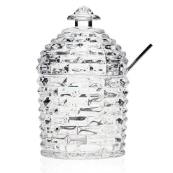 Bee Hive Honey Jar with Spoon