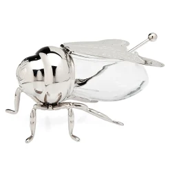 Bee Honey Jar with Spoon