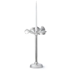 Blossom Platinum Tapered Candle Holder 18.5"