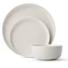 Brentwood Porcelain 12 Piece Dinnerware Set, Service for 4