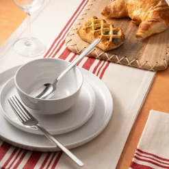 Brentwood Porcelain 12 Piece Dinnerware Set, Service for 4