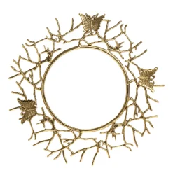 Butterfly Gold Charger Plate