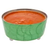 Capri Green Relish Dip Cover Bowl