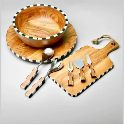 Chenonceau Checkerboard Cheese Tool Set