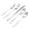 Chisel Matte 18/0 Stainless Steel 20 Piece Flatware Set, Service For 4