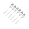Chisel Matte 18/0 Stainless Steel Teaspoon, Set of 6