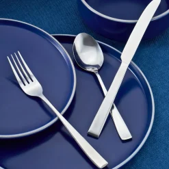 Chisel Mirrored 18/0 Stainless Steel 20 Piece Flatware Set, Service For 4