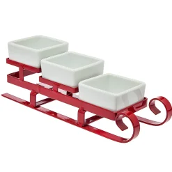 Christmas Sleigh Appetizer Server