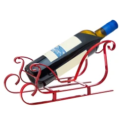 Christmas Sleigh Tabletop Wine Holder