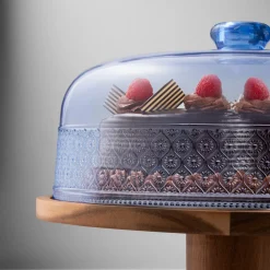 Claro Blue Acrylic Cake Dome