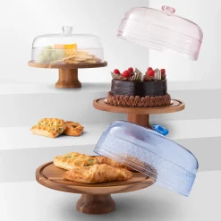 Claro Blue Acrylic Cake Dome