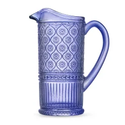 Claro Blue Beverage Pitcher