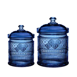 Claro Blue Canister Small