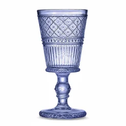 Claro Blue Goblet, Set of 4