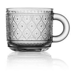 Claro Clear Espresso Mug, Set of 4