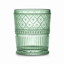 Claro Green Double Old Fashion, Set of 4