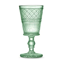 Claro Green Goblet, Set of 4