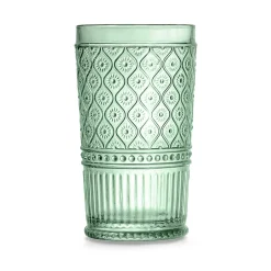 Claro Green Highball, Set of 4