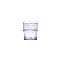 Claro Lavender Double Old Fashion, Set of 4