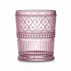 Claro Pink Double Old Fashion, Set of 4