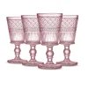 Claro Pink Goblet, Set of 4
