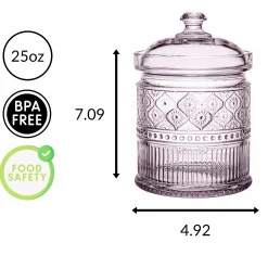 Claro Pink Medium Canister