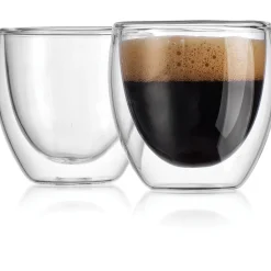 Coffee Double Wall Espresso Tumbler Small, Set of 2
