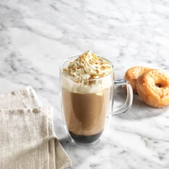 Coffee Double Wall Mug Large, Set of 2