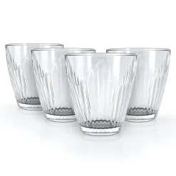 Cordelia Double Old Fashion Glass, Set of 4
