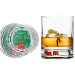 Craps Shoot Double Old Fashion, Set of 2