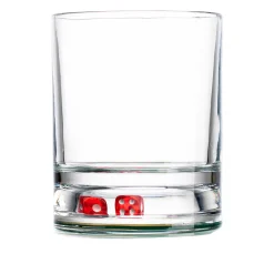 Craps Shoot Double Old Fashion, Set of 2