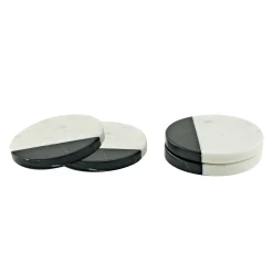 Crum Marble Coaster Set
