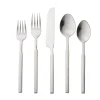Cubit Matte 18/10 Stainless Steel 20 Piece Flatware Set, Service For 4