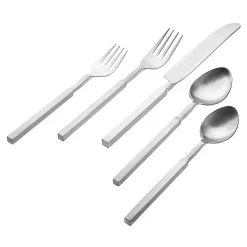 Cubit Matte 18/10 Stainless Steel 20 Piece Flatware Set, Service For 4