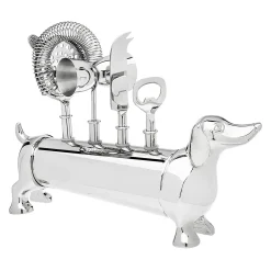 Dachshund 5 Piece Bar Tool Set